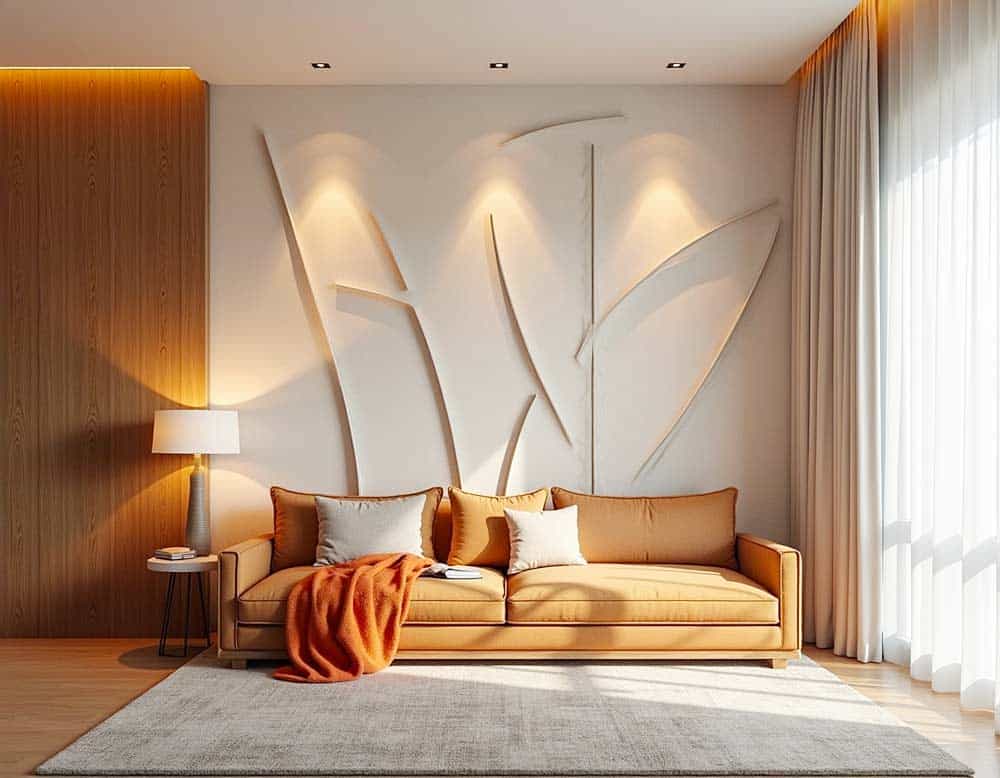 Eine selbst gestaltete Wand im Zimmer Eine selbst gestaltete Wand im Zimmer