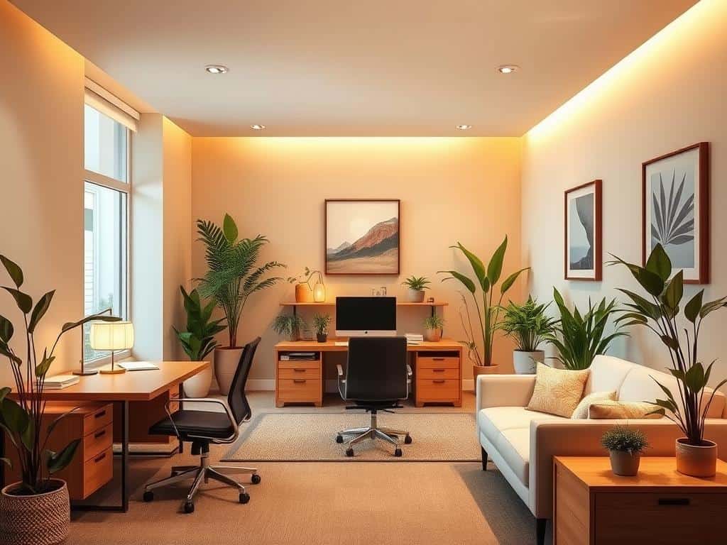 Farbgestaltung Arbeitsumfeld Feng Shui