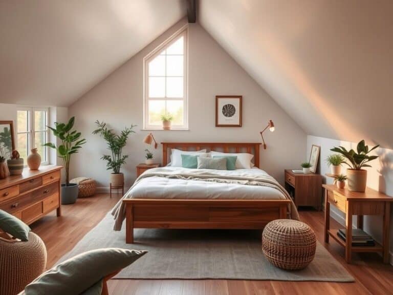 Mehr über den Artikel erfahren Feng Shui für Schlafzimmer mit Dachschräge