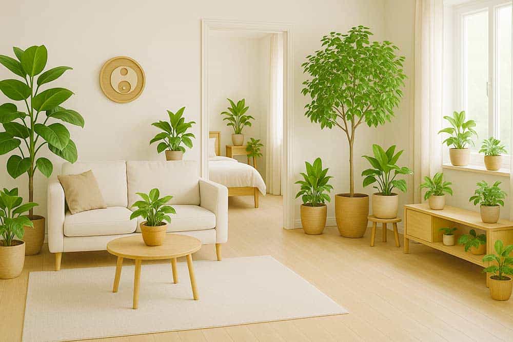 Pflanzen in der Feng Shui Zimmereinrichtung