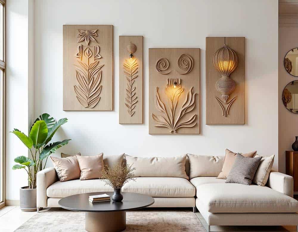 Trendige Wandobjekte Trendige Wandobjekte