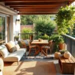 Balkon als Erweiterung des Wohnraums