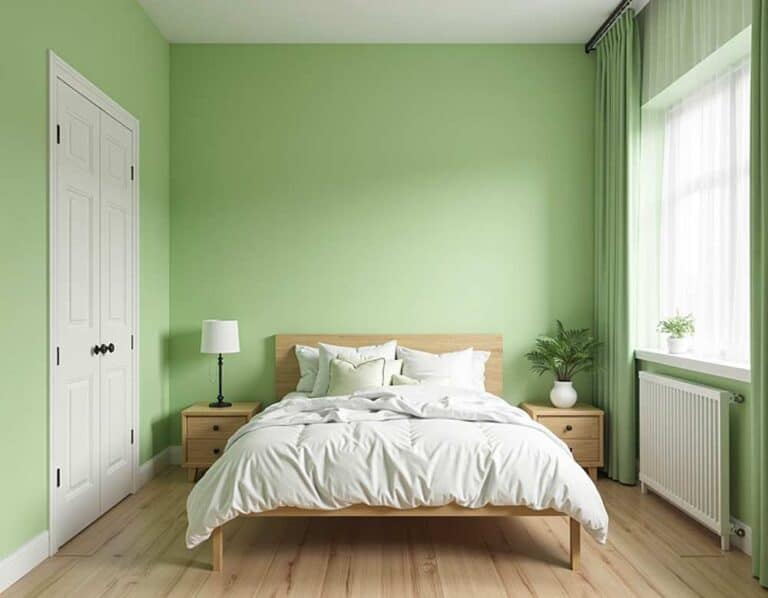 Mehr über den Artikel erfahren Wandfarbe für kleine Schlafzimmer, die beruhigend wirkend