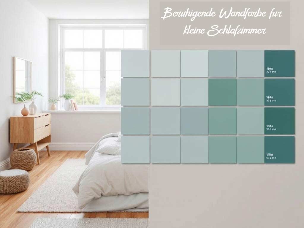 Beruhigende Wandfarbe für kleine Schlafzimmer Beruhigende Wandfarbe für kleine Schlafzimmer