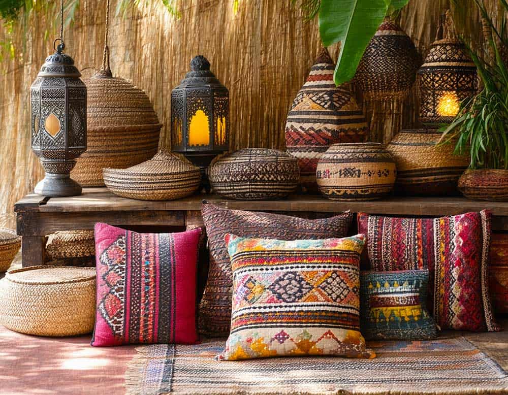 Handgemachte Ethno-Deko