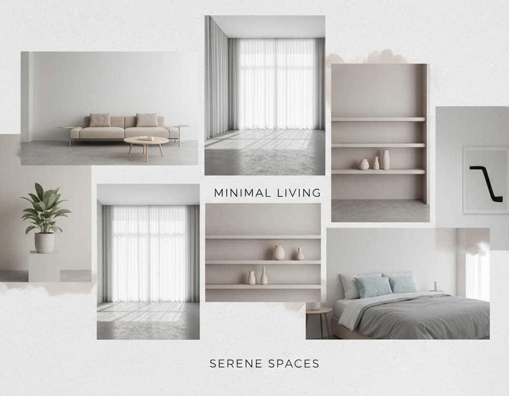 Du betrachtest gerade Checkliste für eine minimalistische Wohnung – Weniger Dinge, mehr Raum