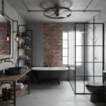 Industrial Style Bad: Wie Sie den Loft-Charakter in Ihr Badezimmer holen