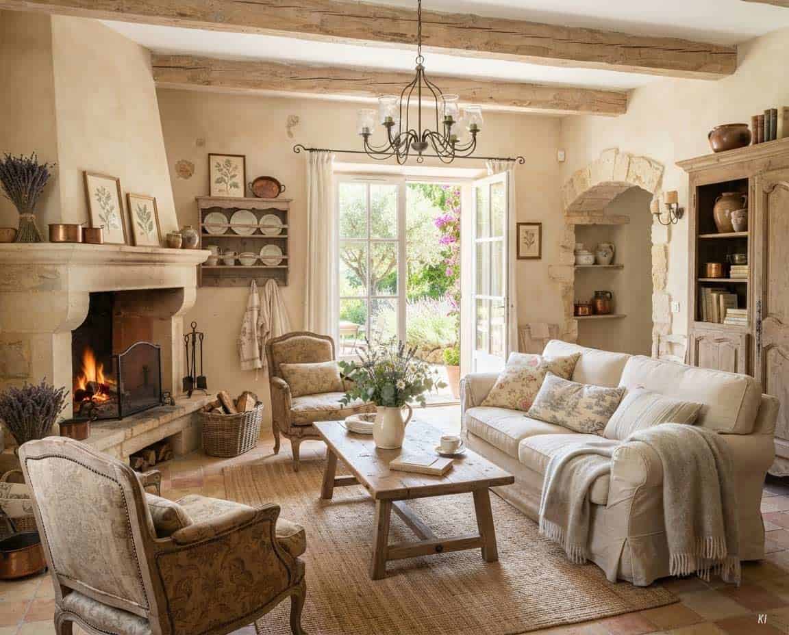Wohnen im Landhaus Provence Stil Wohnen im Landhaus Provence Stil