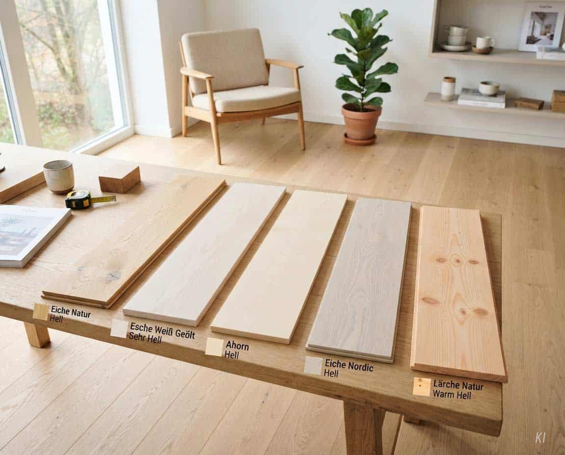 Helle Holzböden und ihre Farbe Helle Holzböden und ihre Farbe