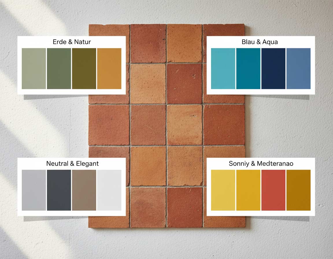 Farben harmonieren mit Terrakotta Farben harmonieren mit Terrakotta