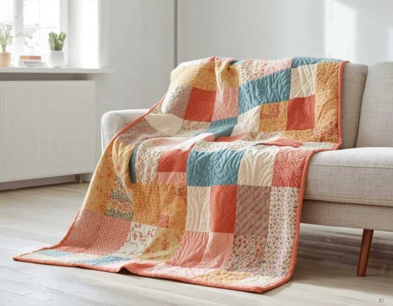 Mehr über den Artikel erfahren Patchwork Tagesdecke selber machen: Die Schritt-für-Schritt-Anleitung