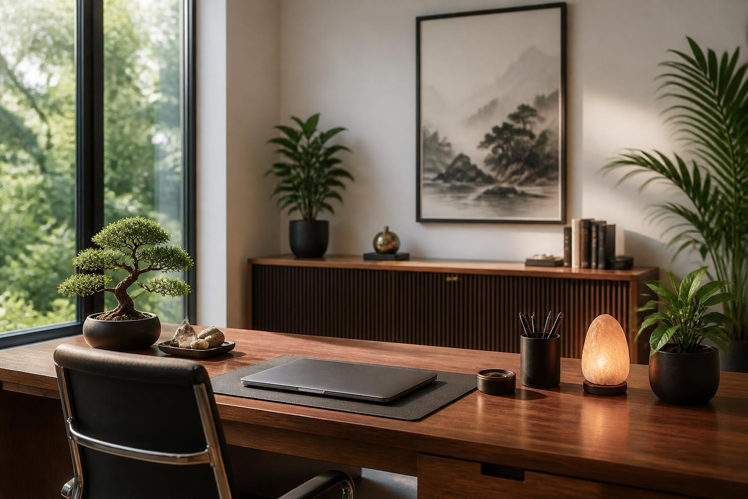 Du betrachtest gerade Feng Shui am Arbeitsplatz: Schreibtisch richtig ausrichten und das Büro harmonisch gestalten